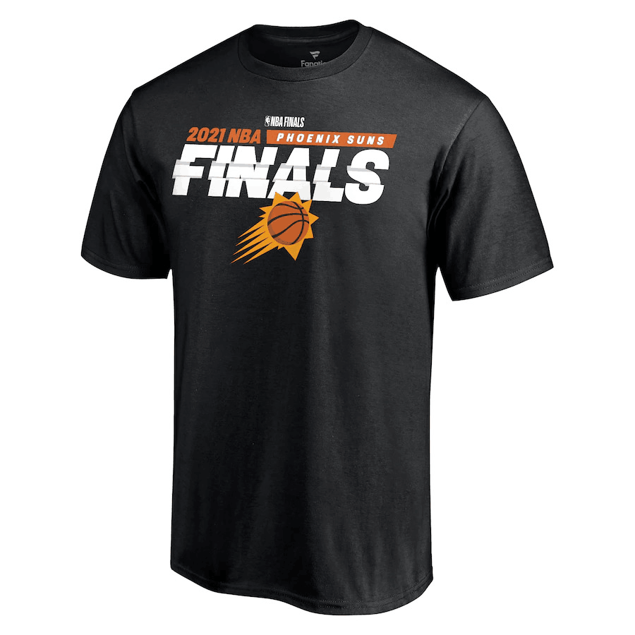 Men's Phoenix Suns 2021 Black NBA Finals T-Shirt